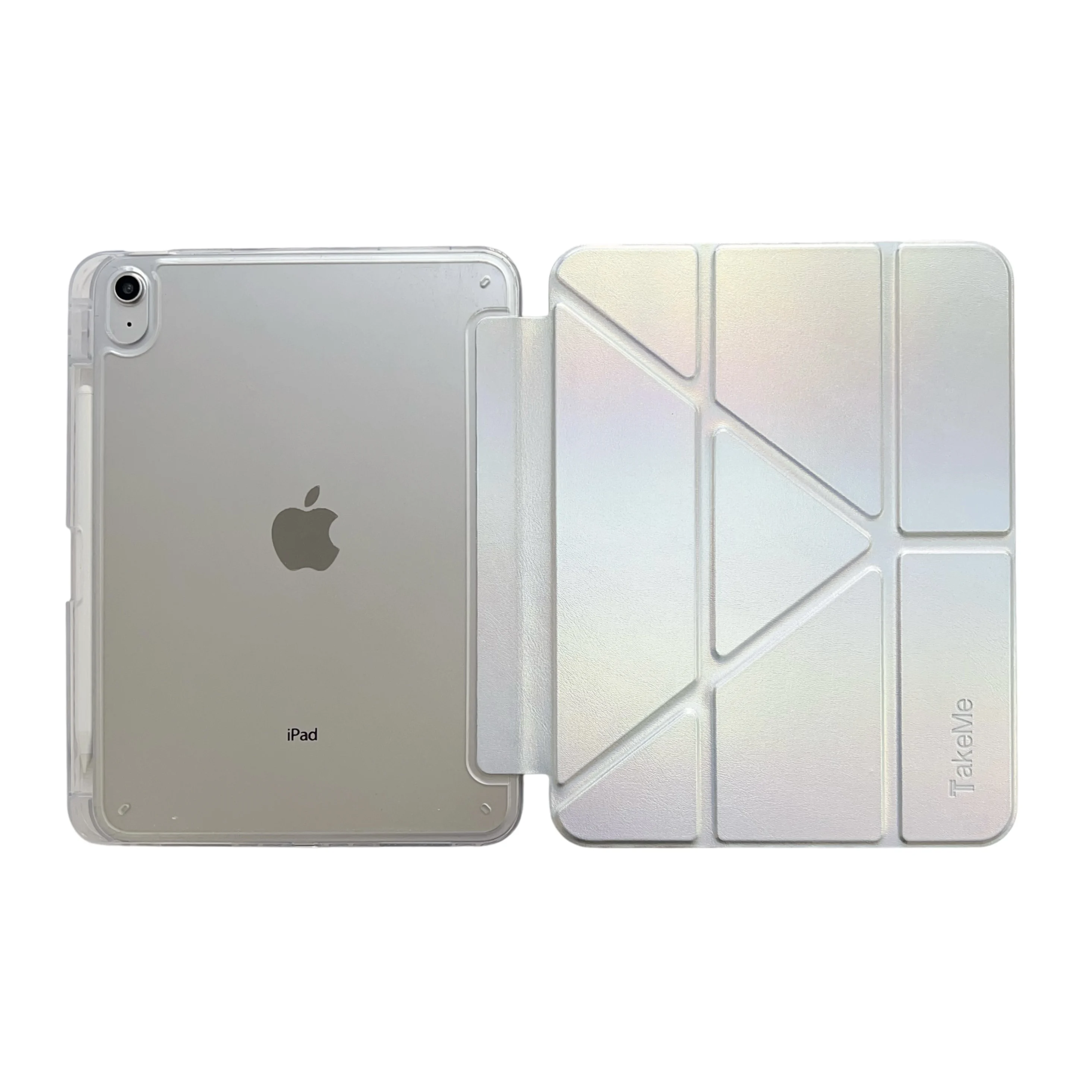 

Fold Stand Tablet Cover for IPAD 12.9 2018/2020/2021/2022 A16 11th 10 2022 10.9 PRO 11 mini 6 7 Y-Folding Case