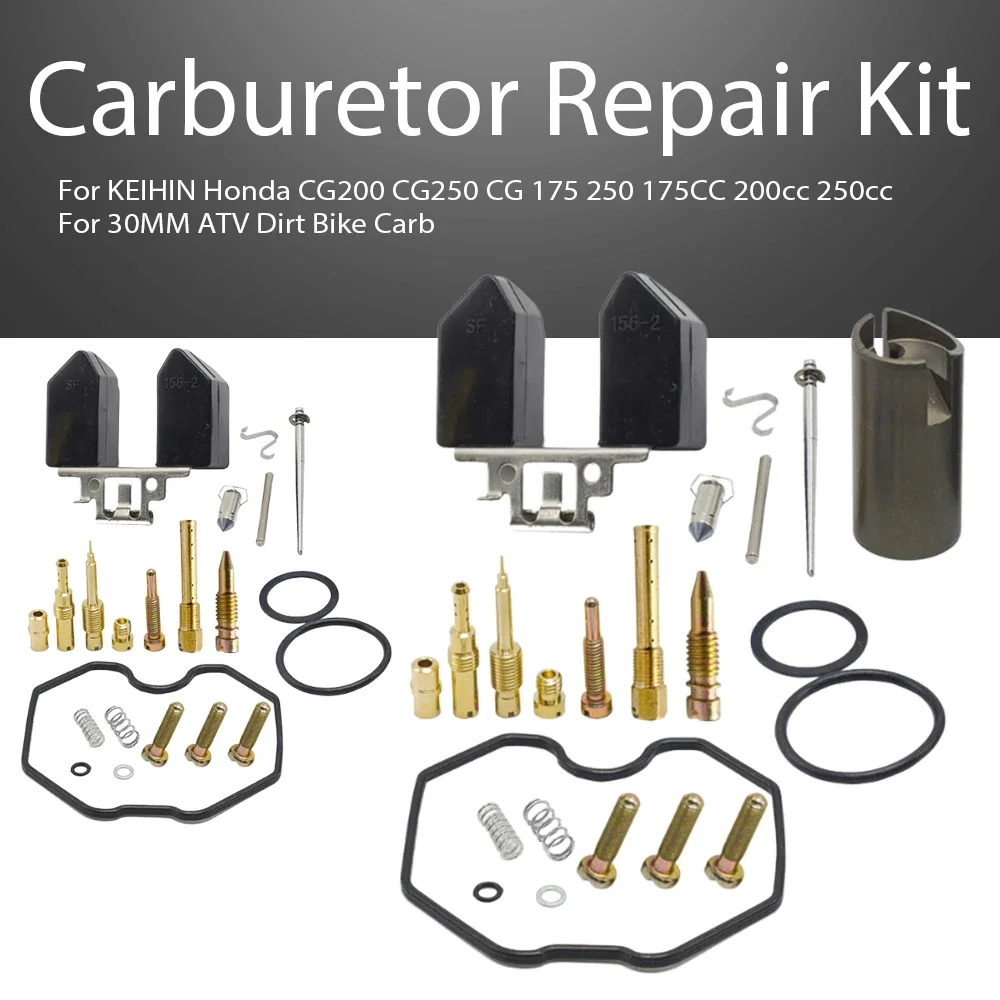 PZ30 Carburetor Repair Kit For CG200 CG250 CG 175 250 175CC 200cc 250cc 30MM ATV Dirt Bike Carb
