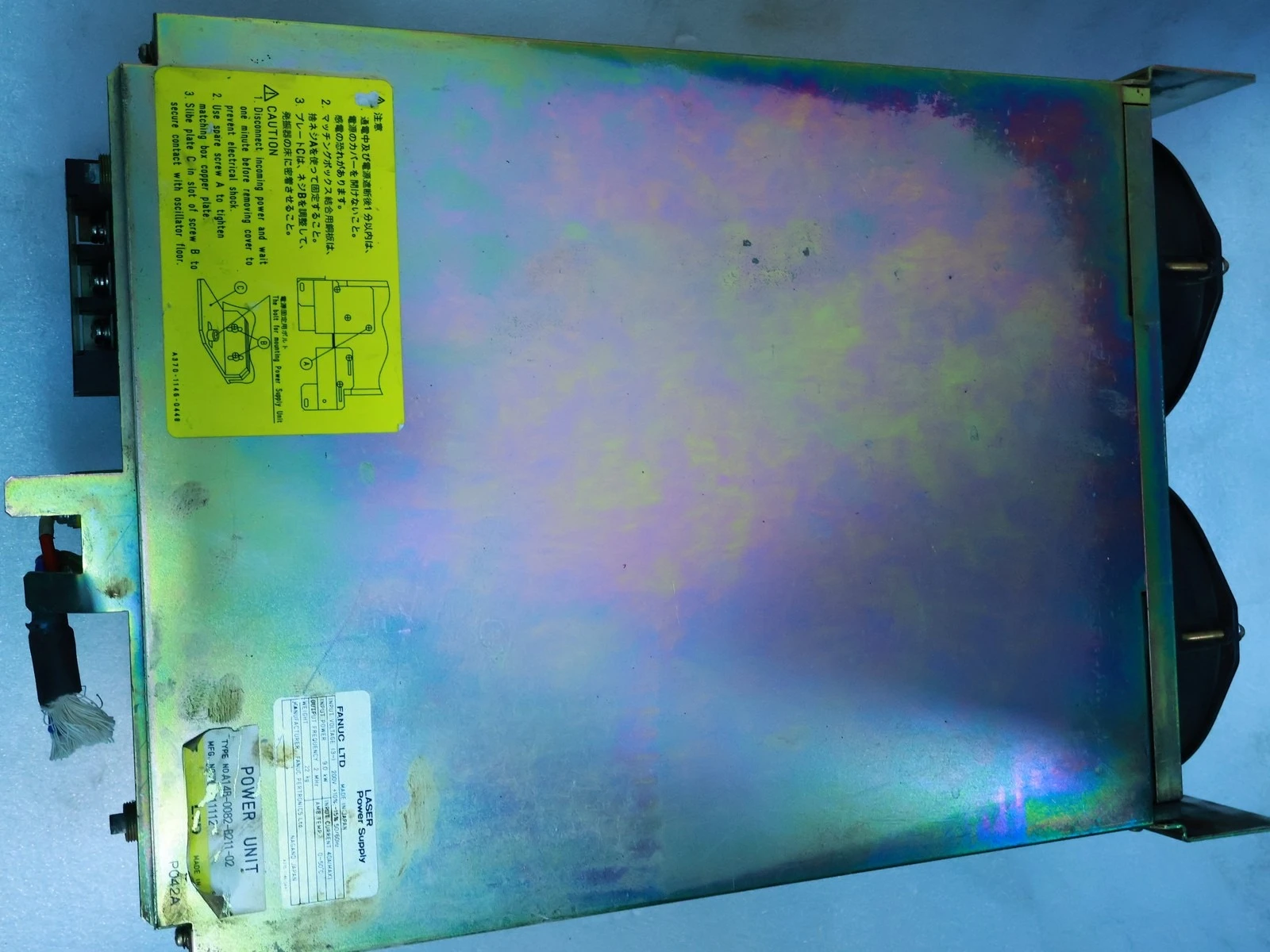 Used A14B-0082-B211-02 For FANUC A14B-0082-B211-02 Laser Power Supply