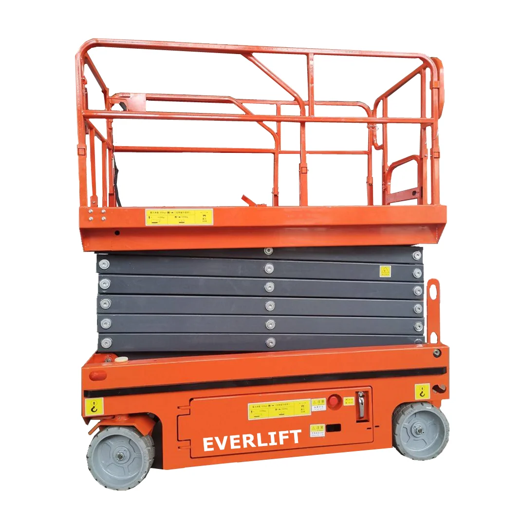 8m 12m 14m 16m Self Propelled Scissor Lift 300 kg Aerial Work Platform Heavy Lift Table Hydraulic Lifting Platform