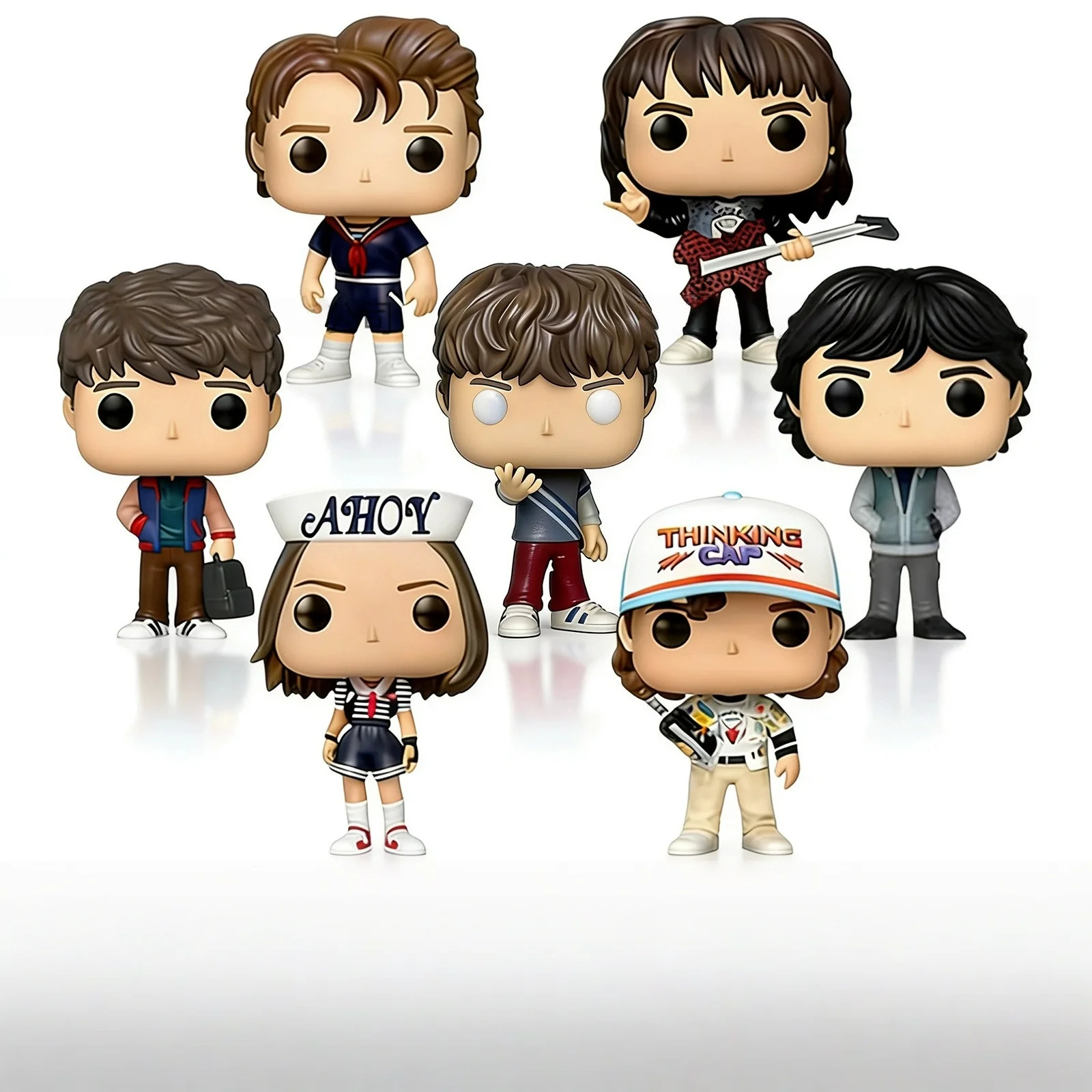 

Carnivorous Plant Giant Devil Demogorgon Protagonist Vecna Model Plastic Dolls Construction Toys for Kids Halloween Gifts