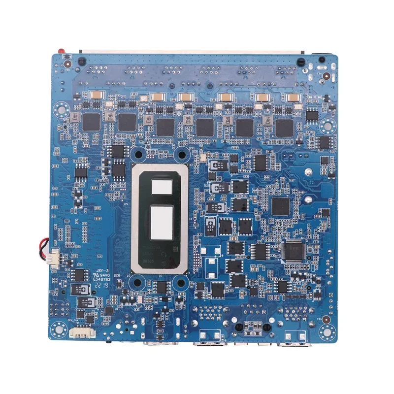 Intel Core i5-10210U FC-BGA1528 quad core eight threads Multi network port Motherboard with 2DDR4 Intel I225 NIC 6network port