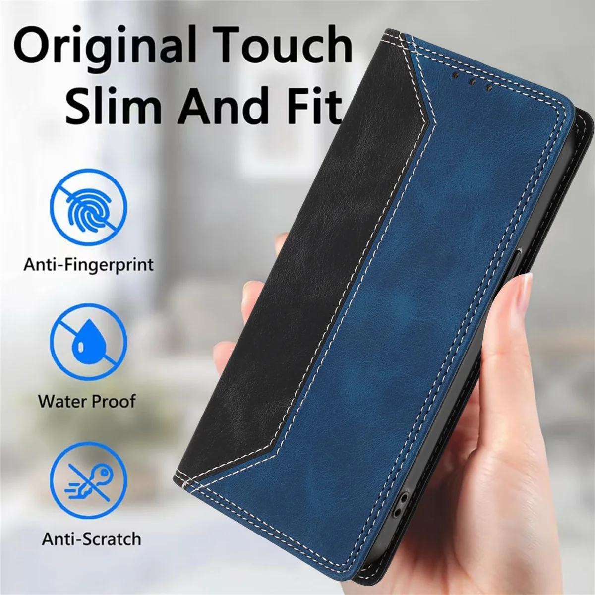 For Honor Magic 8 8 Pro Case Luxury Leather Flip Phone Case on For