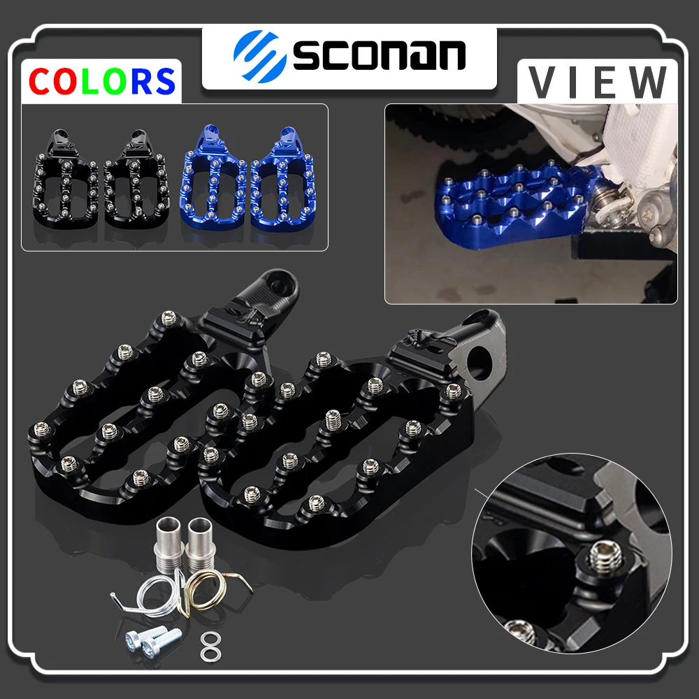 

2023 Footrest Enlarged Footpegs Foot Pegs Rest Motorcycle Accessories For 701 Enduro 701 Supermoto Norden901 2022 2023