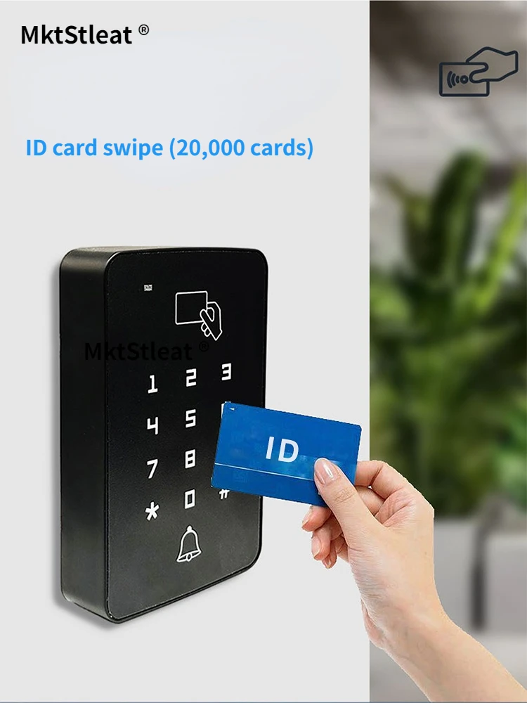 Access Control System 13.56Mhz RFID Card Access Control Password Keyboard Door Lock