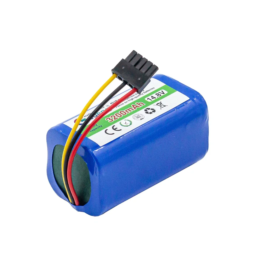 14.4V/14.8V 3200mAh akumulator litowo-jonowy N011-4S1P do odkurzacza Xiaomi Mi Robot Mop 2 lite MJSTL E10 E12 B11