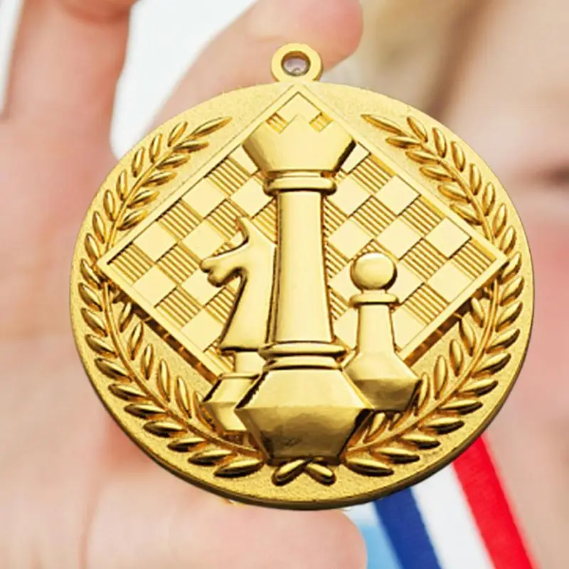 Medals For Awards Lightweight Chess Award Medals Winner Award Medals Portable Honor Roll Medals Trophy Award Prize Gift For