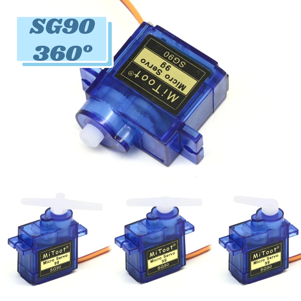 5pcs New SG90 SG 90 9G Mini Micro Servo for RC 250 450 Helicopter Airplane Car Boat Robet