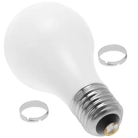 Ampoule Led en gros plan, accessoires pour magiciens et fêtes de noël, lampe pour tours magiques, ampoule magique en gros plan