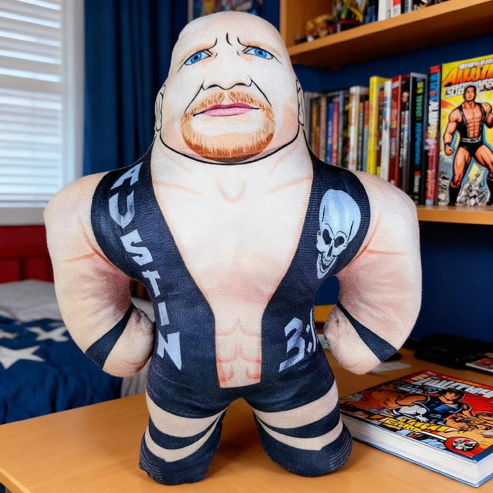 ستيف أوستن عمل الشكل 25 سنتيمتر ألعاب المصارعة الأمد الرومانية جون سينا كودي رودس هدية للأولاد #1