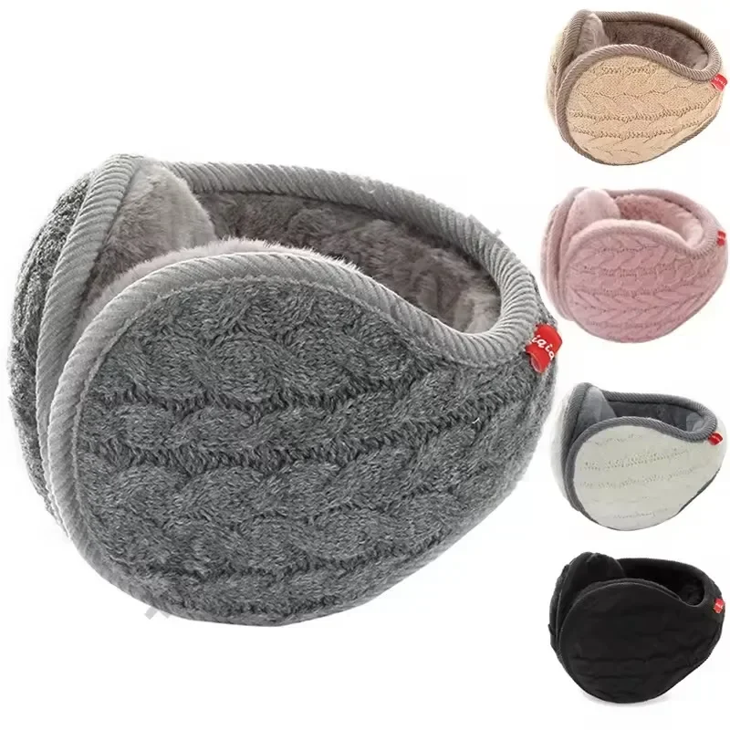

Winter Warm Earmuffs Men Women Fashionable Thickened Plush Coldproof Earmuffs Outdoor Cycling Warm Soft Earmuffs Protector
