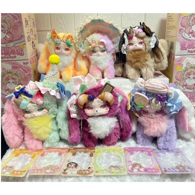 

Bunny Dragon Fantasy Creature 4th Generation Honey Sweet Star Series Plush Trendy Toy Blind Box Birthday Gift For Girls