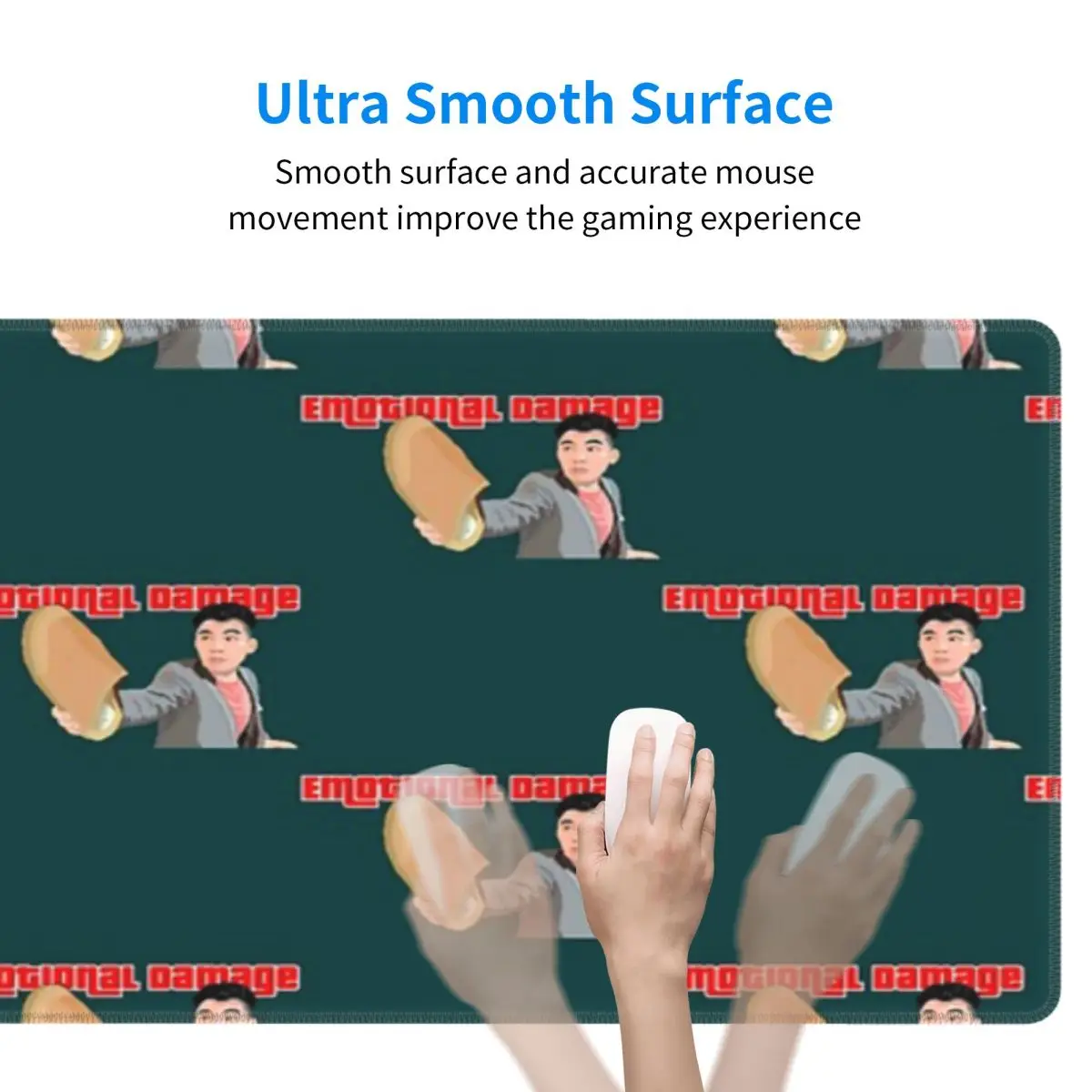 Steven He-emotional Damage Rubber Keyboard Pads