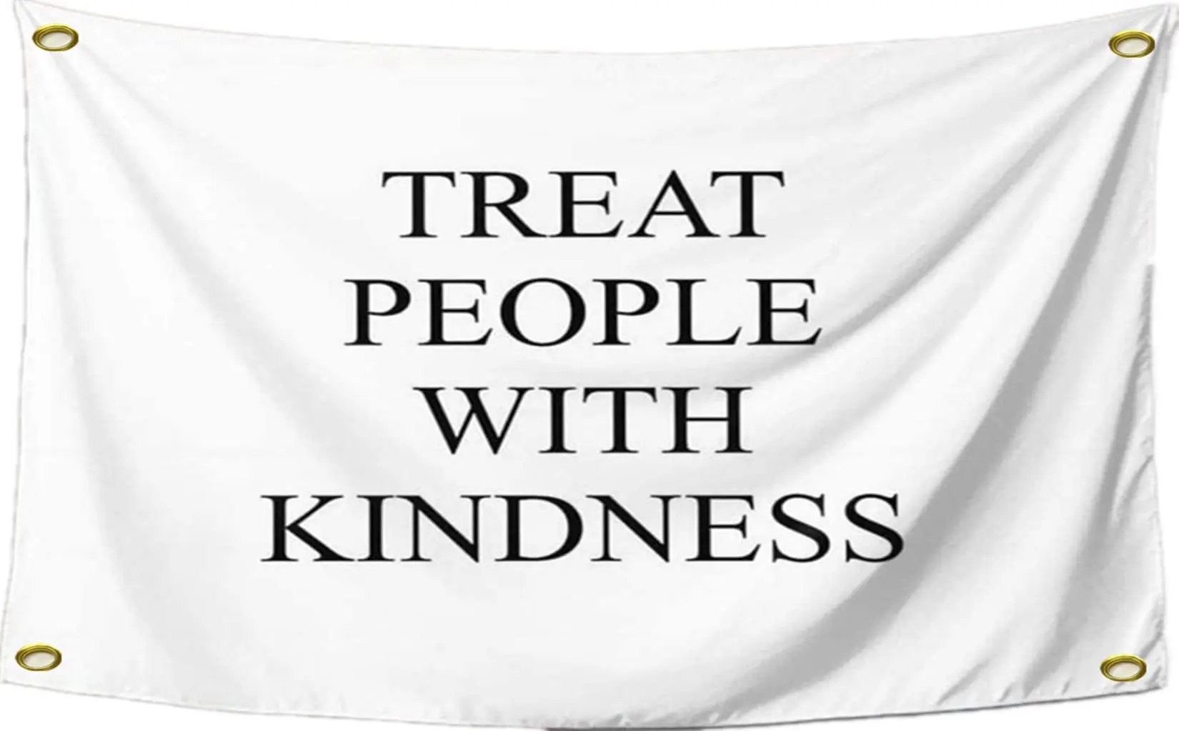 Flagnshow 100% Polyester Treat People with Kindness Flag