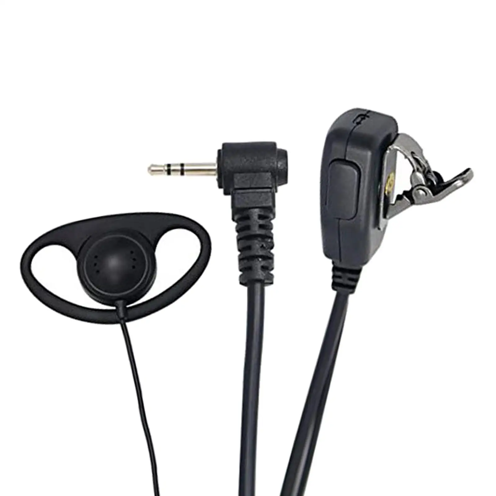 

G Shape Walkie Talkie Earpiece with Mic PTT Surveillance Headphone Headset for Motorola T5428 Tklr T3 Tklr T60 MH230R FR50
