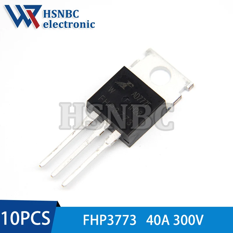10Pcs/Lot FHP3773W FHP3773 3773 TO-220 40A 300V N-channel Power MOSFET Transistor 100% New Original