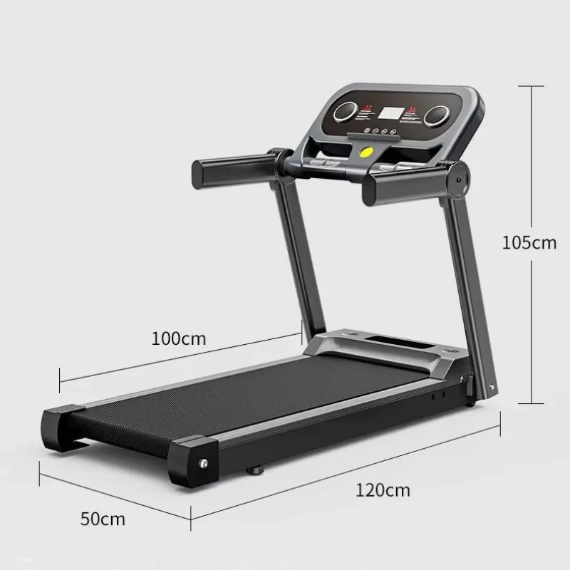 Multi-Function Treadmill for Home Use Compact Folding Fitness Equipment with Quiet Operation for Indoor Home Gyms