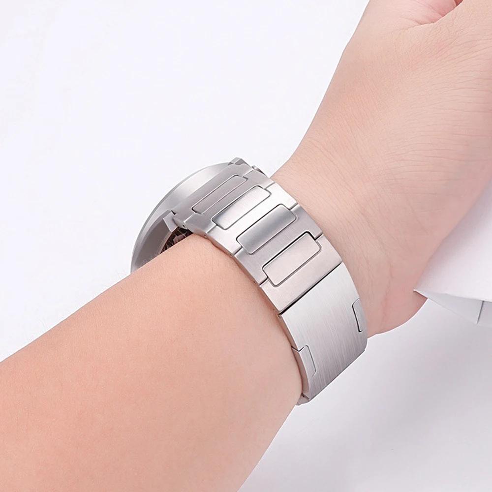 سوار تيتانيوم لساعة هاواوي ، GT3 برو ، 46 ، 4 سوار لسامسونج جالاكسي 3 ، ترس s3 للتوازن المناسب ، 22 حزام ، 45