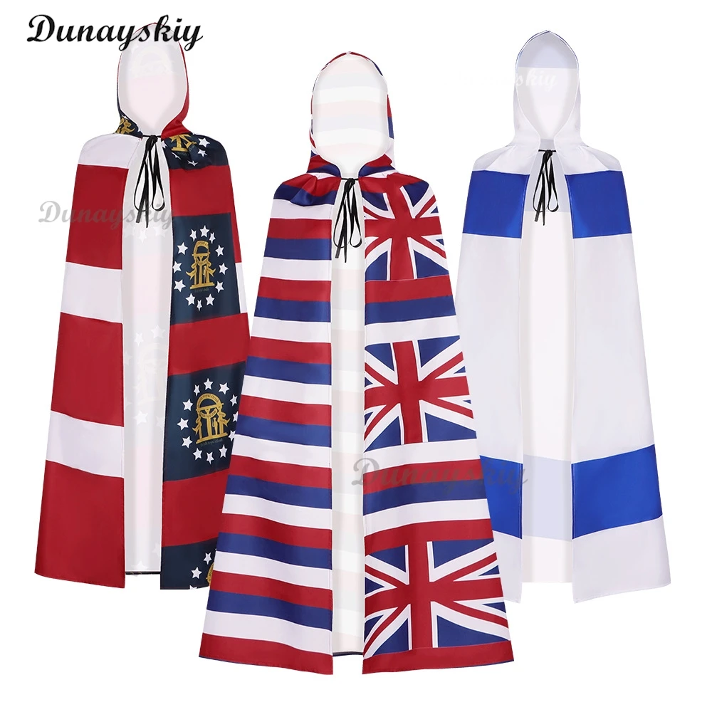 

Blue Jewish 3D Hooded Cosplay Cloak Medieval Costume Witch Wicca Vampire Elf Purim Carnival Party Unisex Fashion Halloween Cape