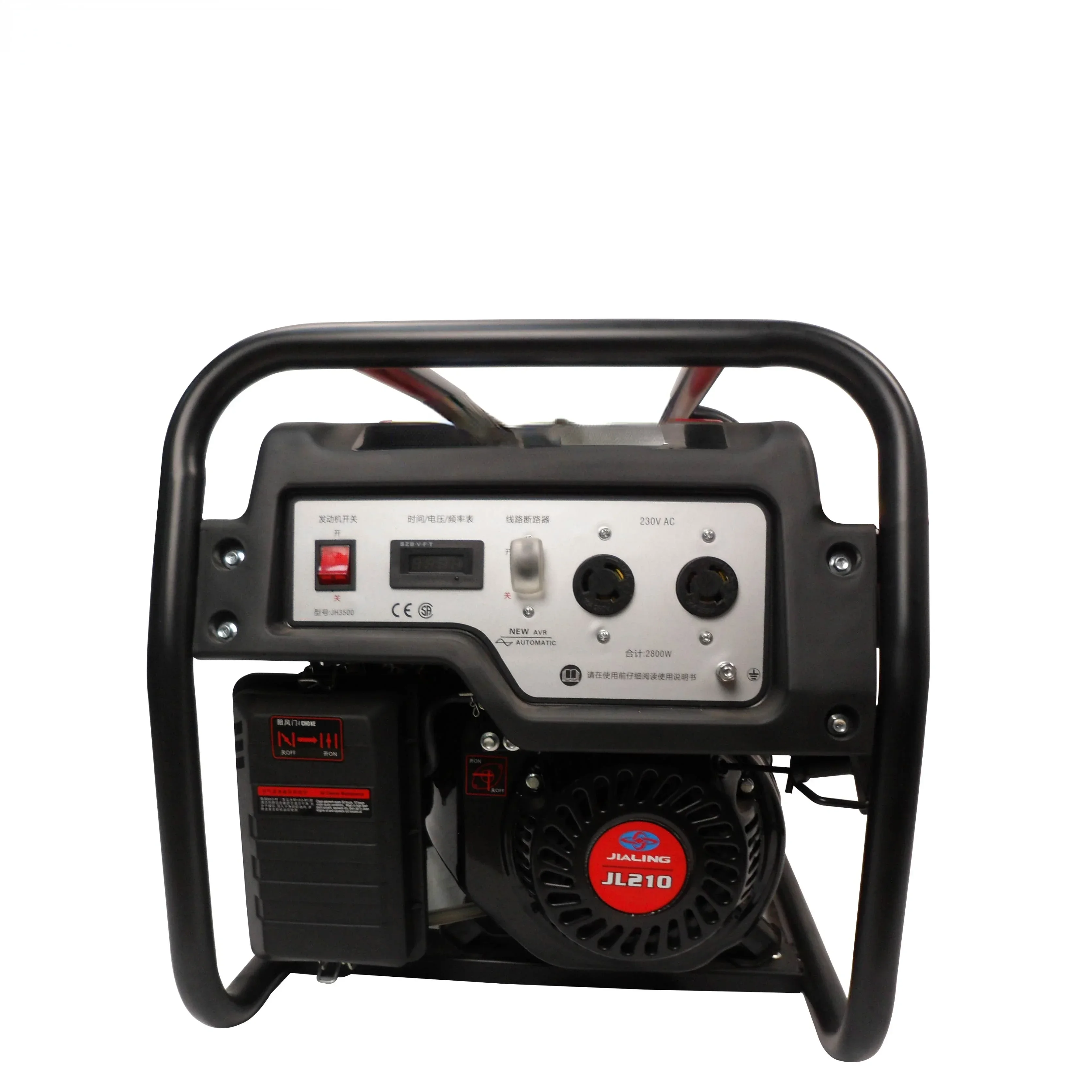 

Single Phase Generator 220V 230v 3000w 3kW Outdoor Household Camping Small Recoil Start Gasoline Generator Set Portable