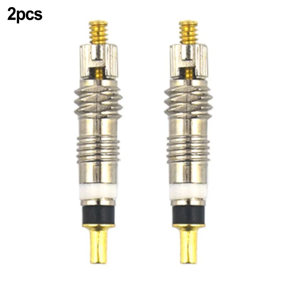 2pcs Bicycle Valve Cores Brass Bike French Valve Core Removable Replacement MTB Road Bike Accessories Cycling Parts