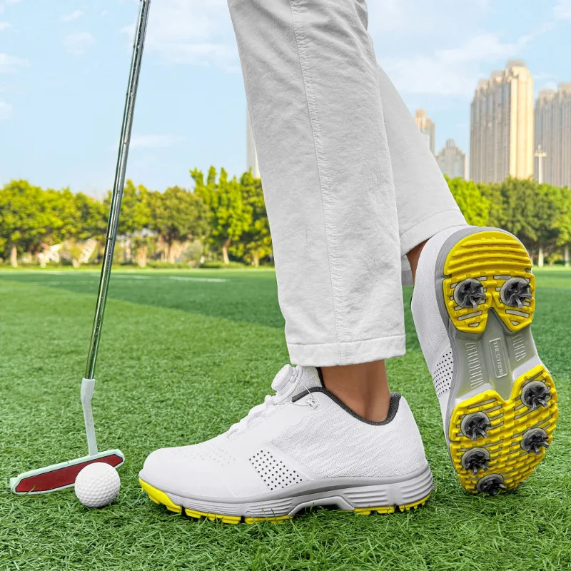 

Водонепроницаемые туфли для гольфа, мужские кроссовки для гольфа, размер 39-49, противоскользящие кроссовки для гольфа в тренажерном зале