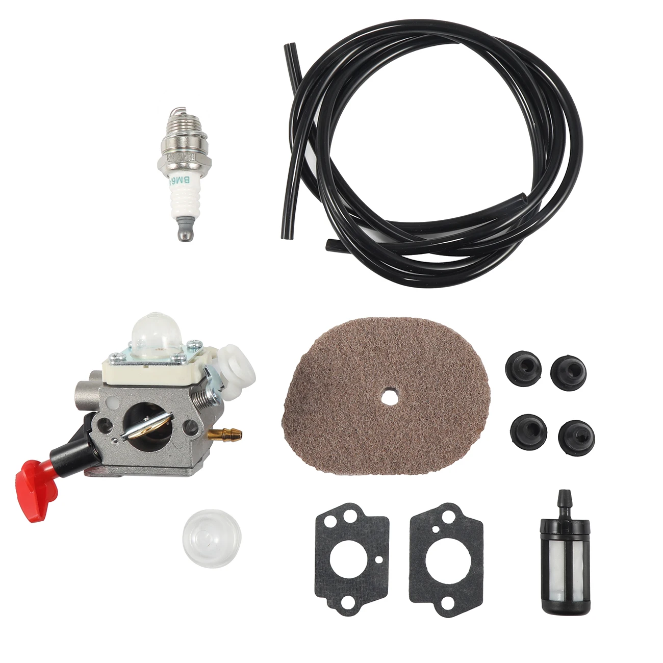 

Carburetor With Gasket Air Fuel Filter Kit For Stihl FS56 FS40 FS50 KM56 FS56 FS70 FC70 HT56 FS70C 4144 120 0608