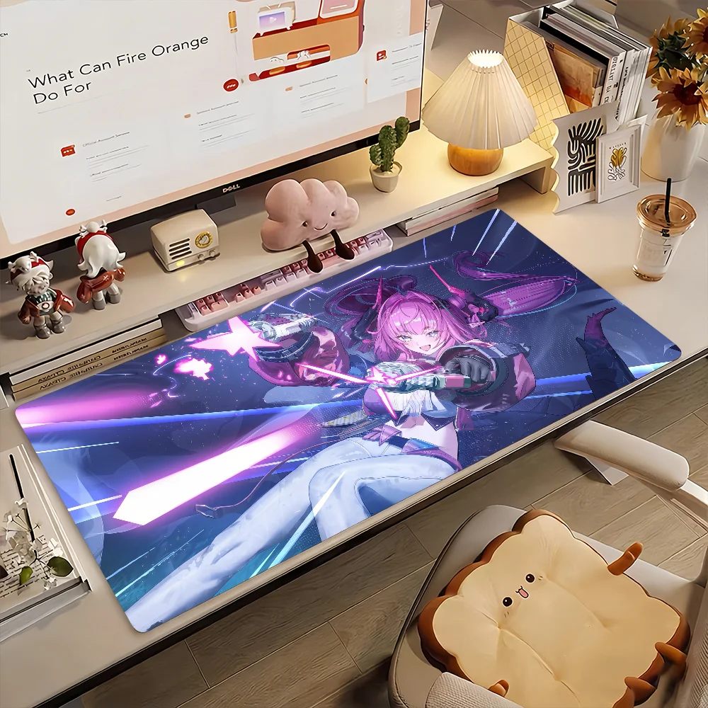 Game Arknights Endfield Yvonne Mouse Pad Non-slip Rubber Gamer Balance Computer Mat Decoracion Deskmat Laptop Office Large