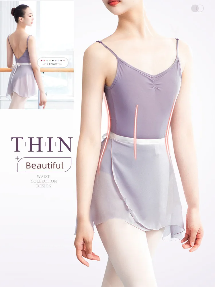 Adult Ballet Leotard Cotton Skin Feeling Sling Bodysuit Women 18 Colors Gymnastic Swimsuit For Girls Dancewear Woman Costume