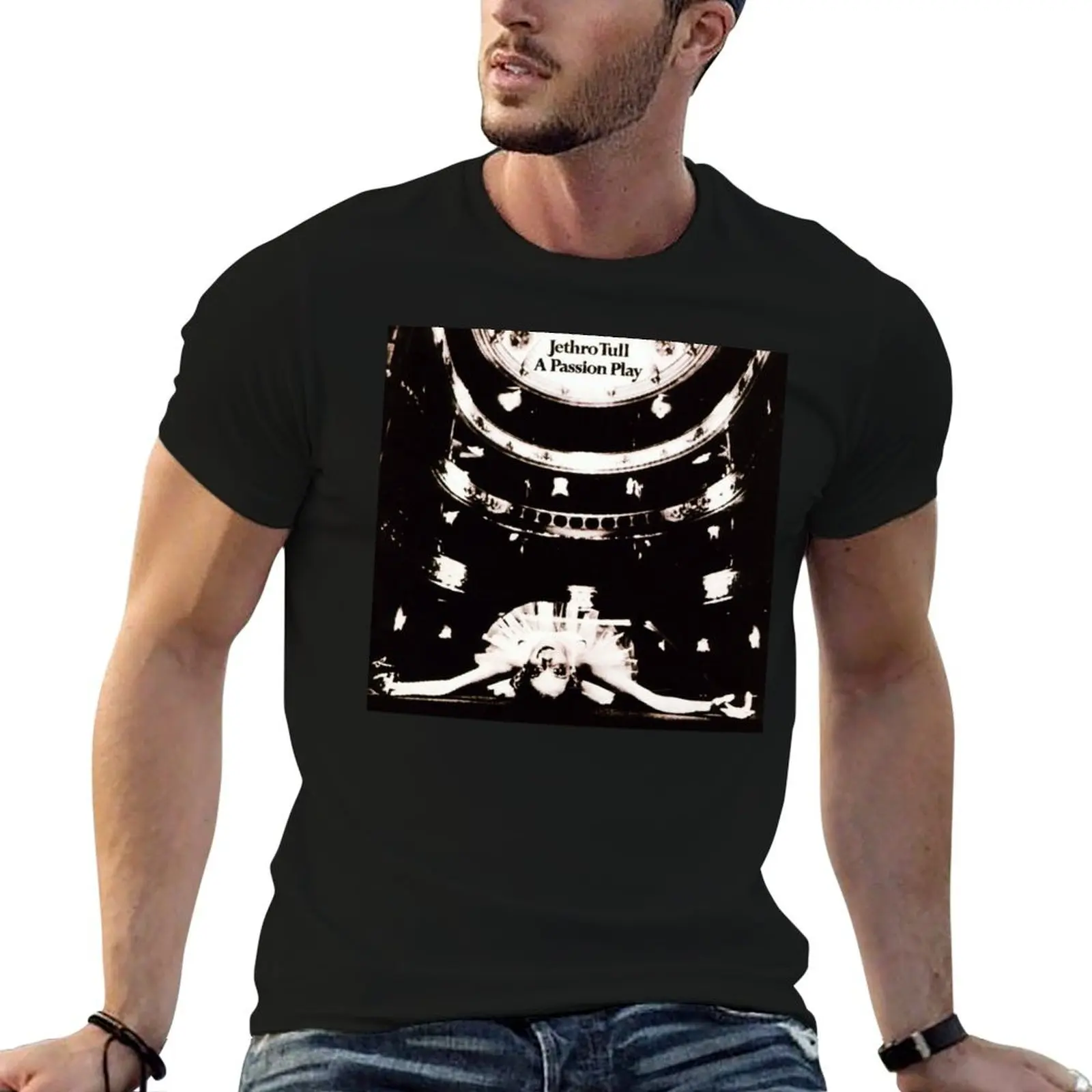 Jethro Tull - Cover Album T-Shirt t shirt man casual anime t shirts oversize t shirt personalised T-shirt