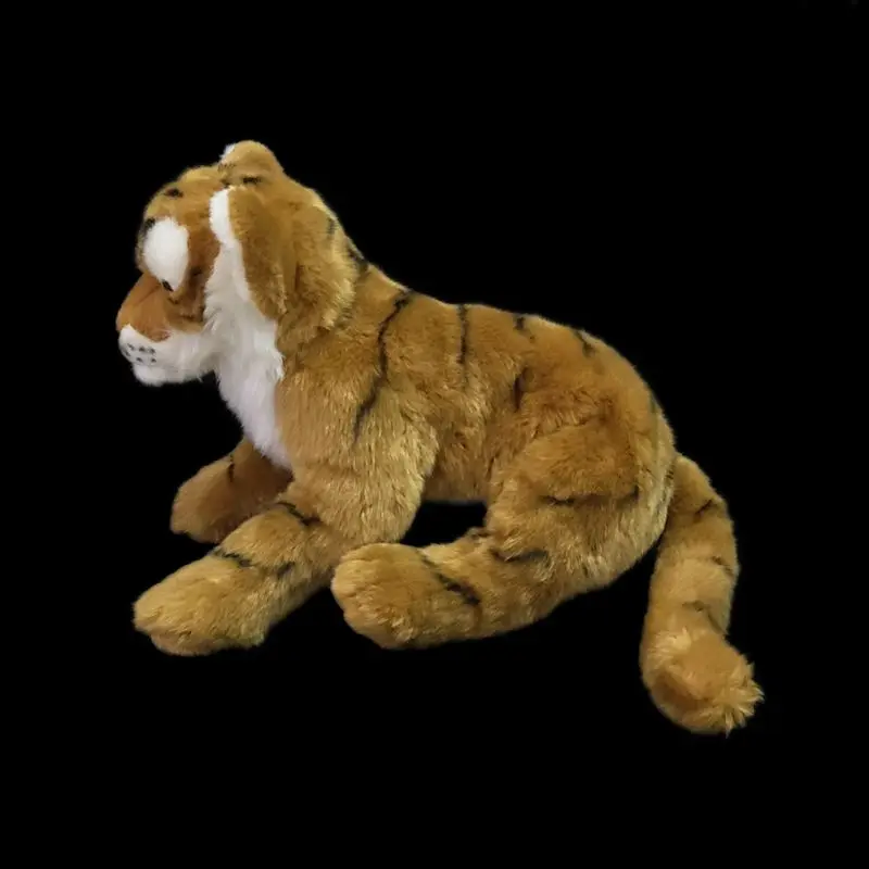 

Имитация маленького тигра, плюшевая игрушка, фигурка сибирского тигра, парк дикой природы, подушка, реалистичные животные, кукла, кавайная игрушка, подарки