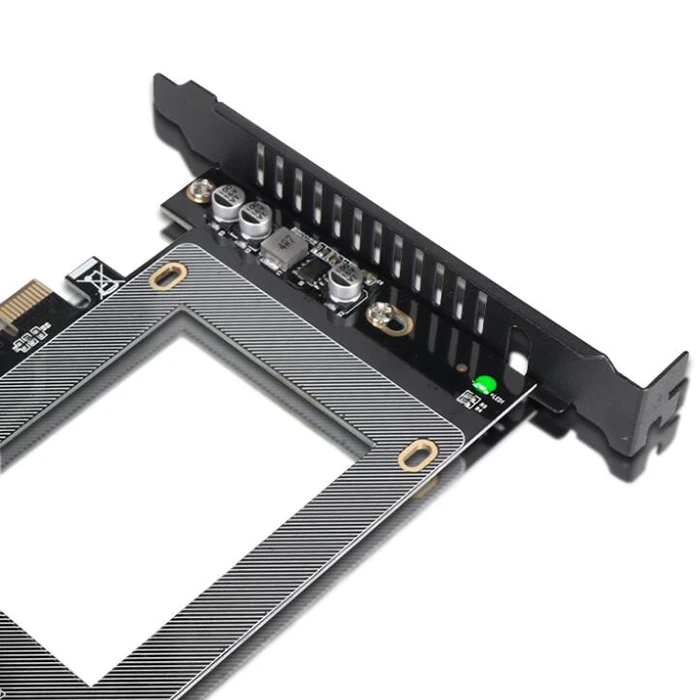 Imagem -03 - Placa Adaptadora Pci-e 4.0 X16 para U.2 Sff8639 Nvme Ssd Pci-e para u2 M.2 Ngff 2.5 Ssd para Pci-ex4 x8 X16 Sata de Alta Qualidade