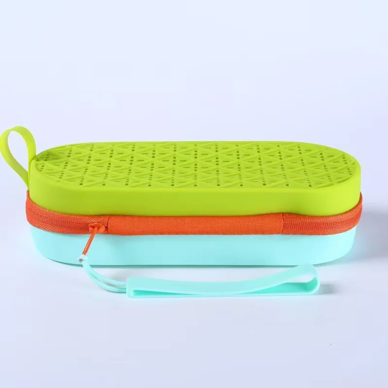 2025, nieuwe siliconen gatentassen voor reizen, zwemmen, cosmetische zonnebrillen, brilopslag, multifunctionele badkamertas, grote capaciteit