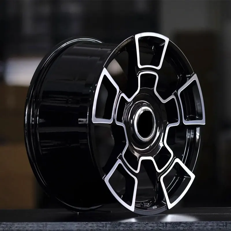 RCSR New Designed Monoback Black 17 18 19 20 Inch 5-hole Wheel Hub 5x120 5x114.3 for SUV Toyota Sequoia Chevrolet Suburban