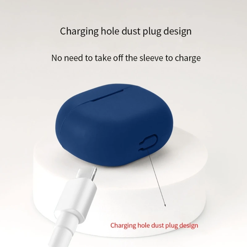 لـ Sound Peats Capsule 3 Pro سماعة أذن لاسلكية مقاومة للصدمات غطاء مقاوم للصدمات ومضاد للغبار وغطاء ناعم قابل للغسل