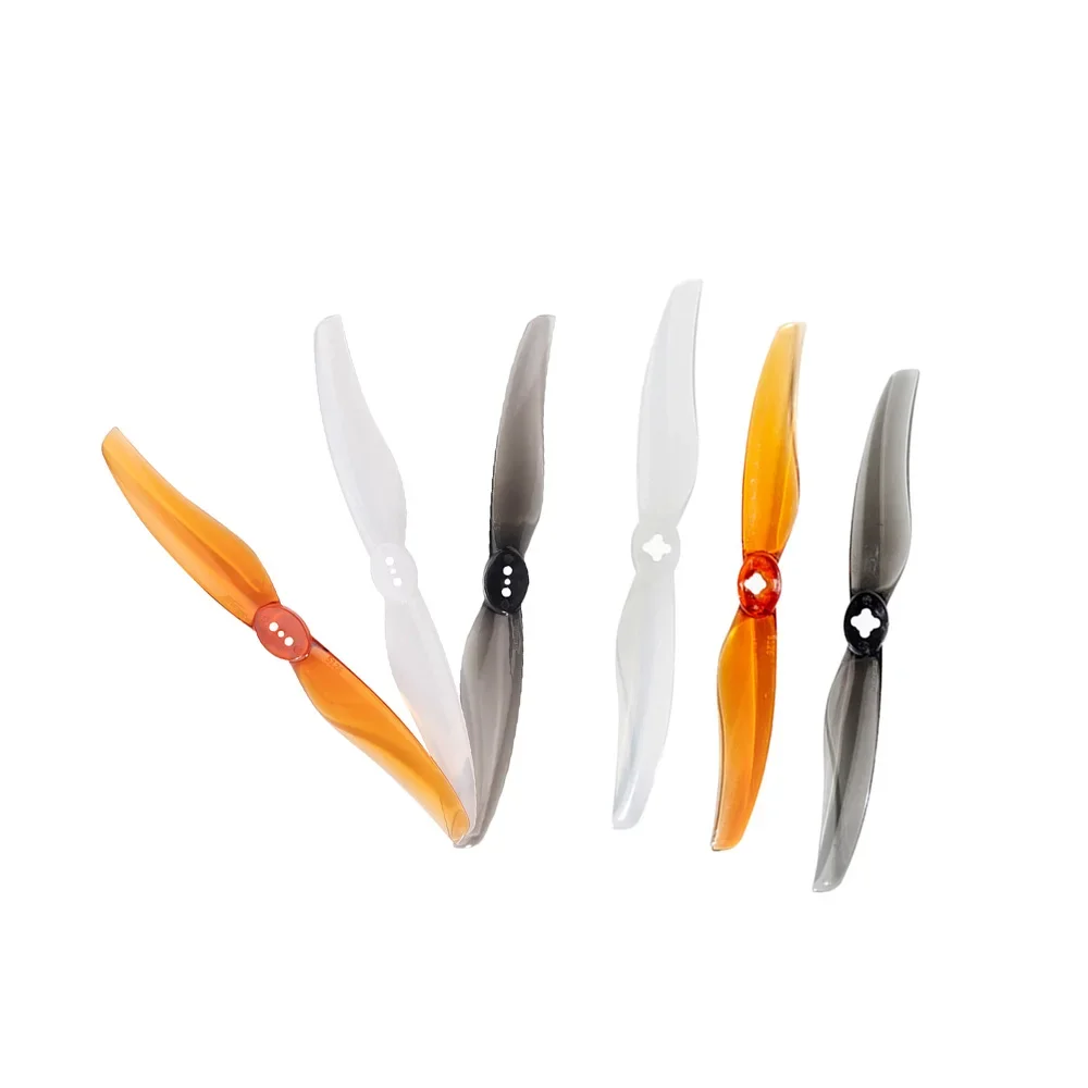 2 Paar GEMFAN 5126 2-Blatt-PC-Requisiten – 5,1 Zoll, CW/CCW, hocheffizient für FPV-Drohnen