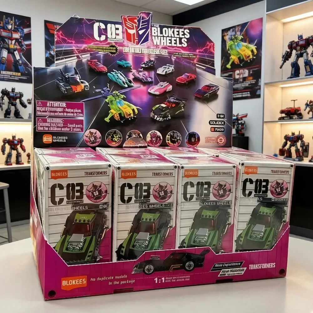 

Pre-sale Original Blokees Transformers Wheels C03 - Wreck'N Rule Series 2 Autobot Model Kit Grimlock Collection Toy Boy Gifts