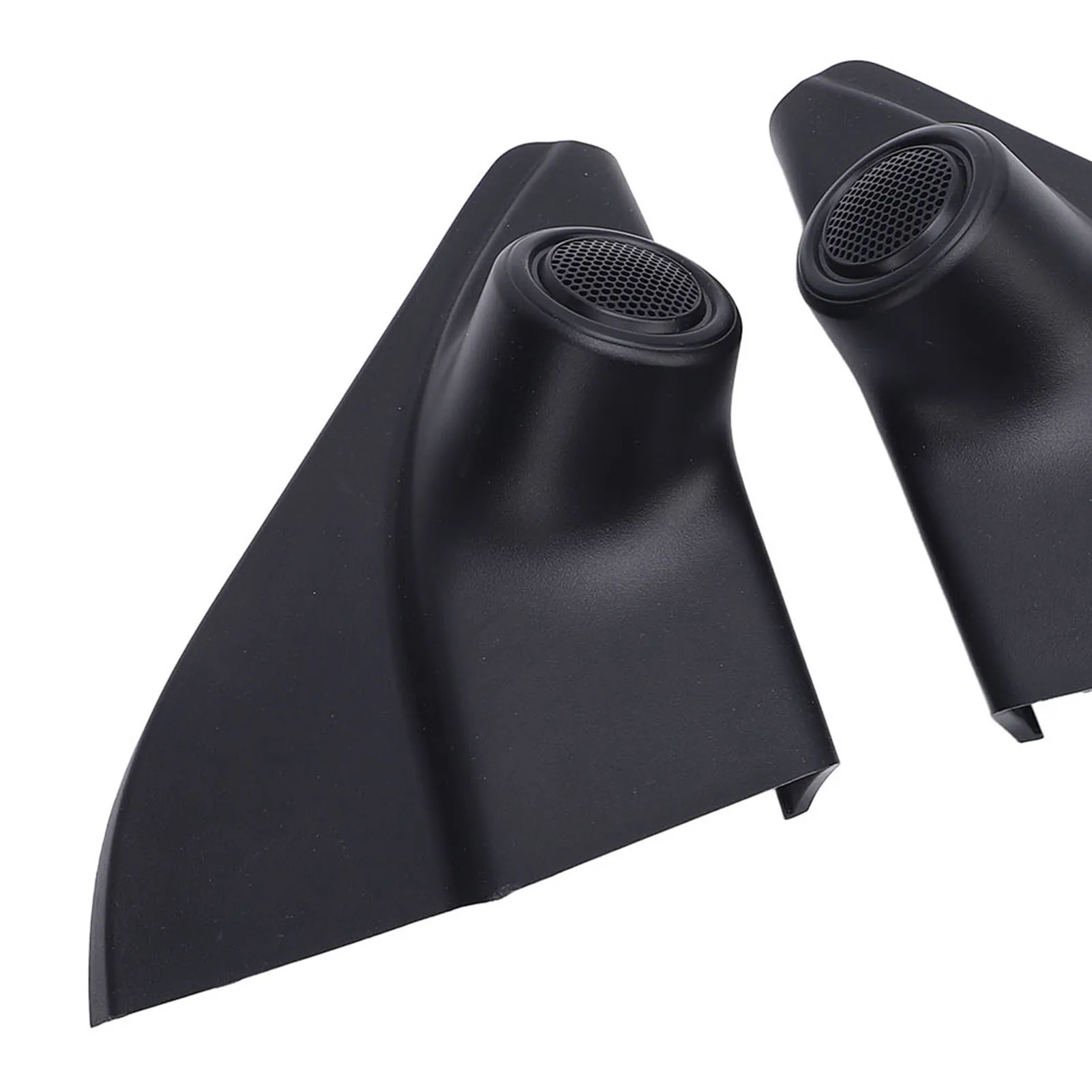 Car Door Tweeter Speaker Cover Trim Stylish Look Easy Installation Door Tweeter Cover Trim Plastic Left Right for Vehicle