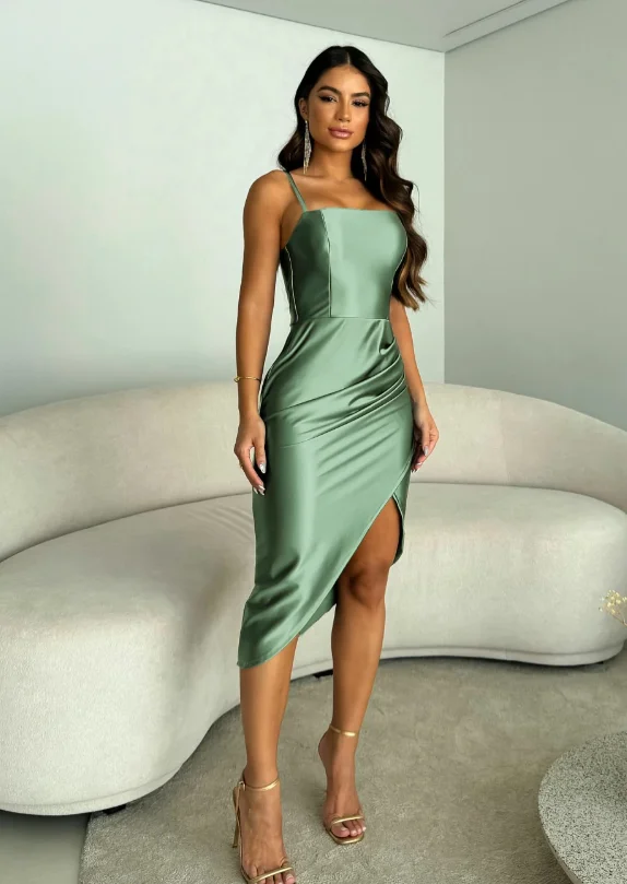 Wysokiej jakości, szyte na miarę, cienkie ramiączka bez ramiączek, elegancka sukienka do herbaty, luksusowa sukienka dla gościa weselnego Rochie Eleganta Nunta 원피스 فساتين