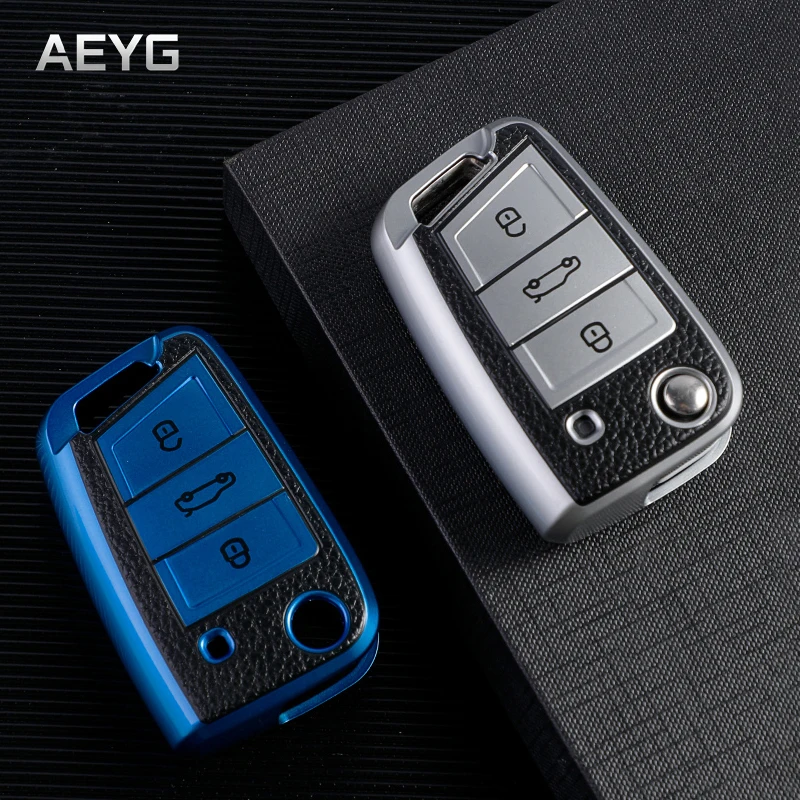 Leather Tpu Car Key… - image