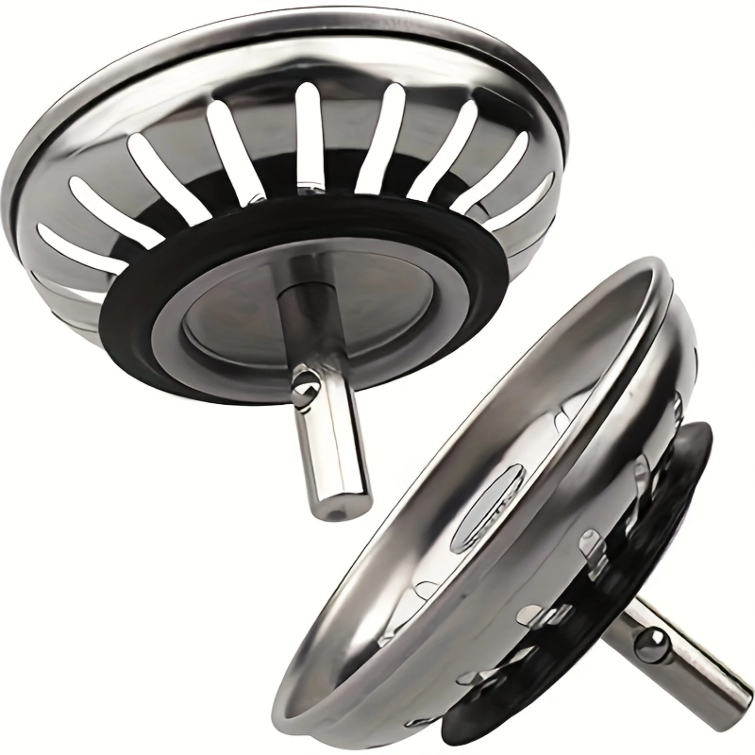 Stainless Steel Kitchen Sink Strainer European Style Drain Stopper Basket Cover for Wash Basin