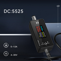 KWS-DC28 Interface Tester 4-30V 12A Voltage And Current Tester 0.96-inch TFT High-definition Integrated Display Interface Tester