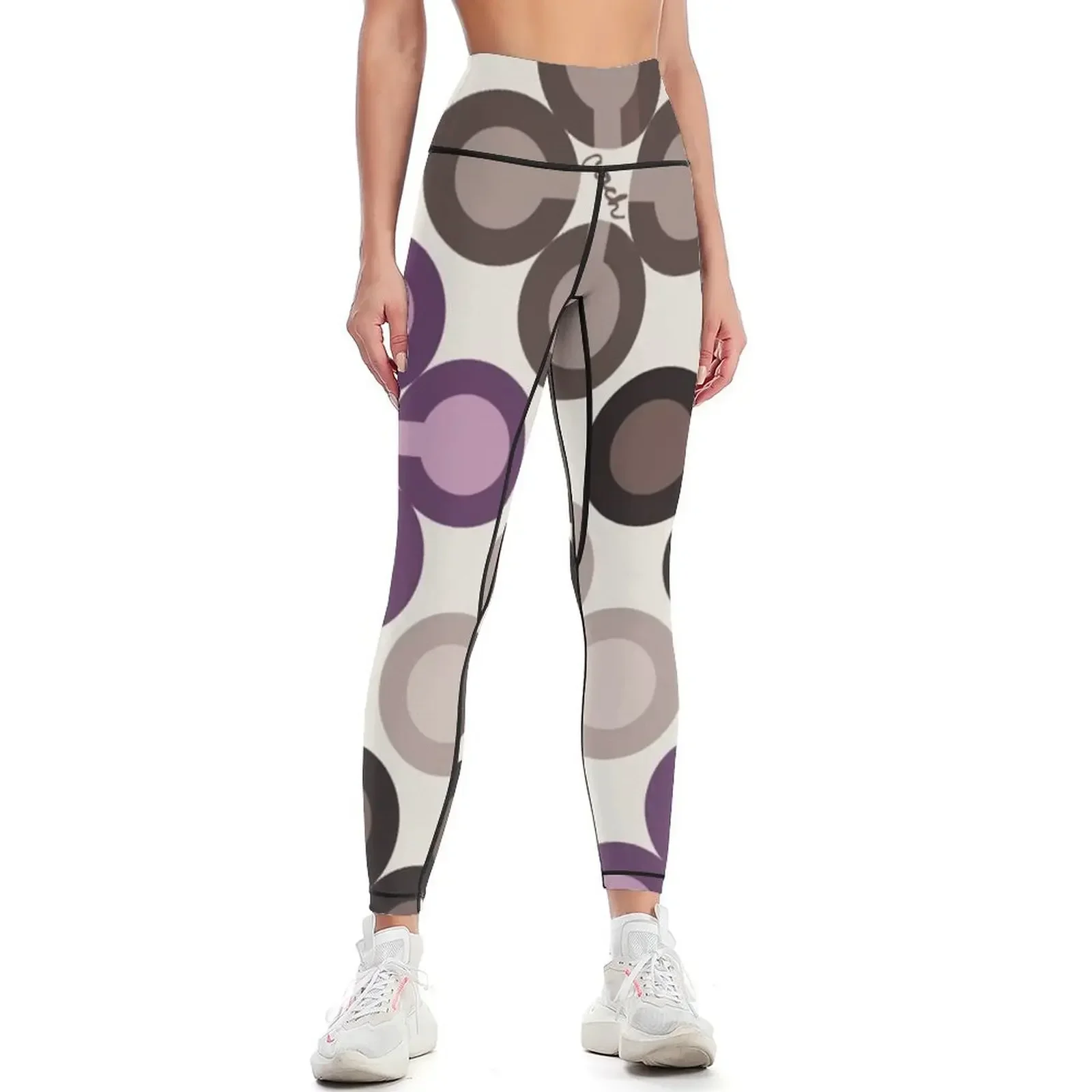 

OVAL flower Leggings sporty woman gym gym wear workout clothes for joggers for Womens Leggings