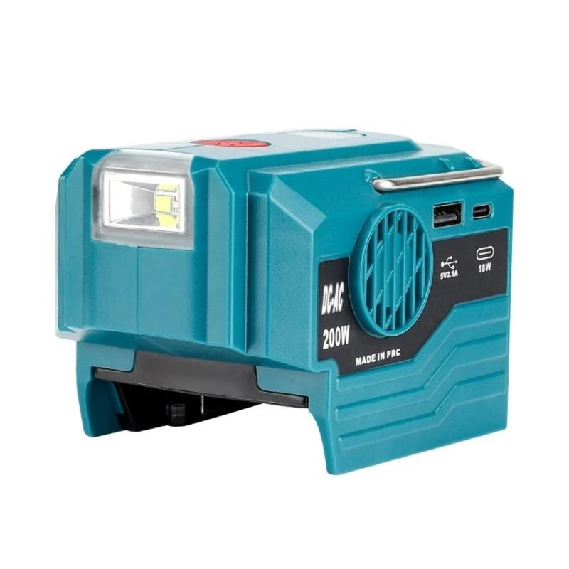 

High Efficiency 200W Inverter Adapter Multiple Output with USB &LED