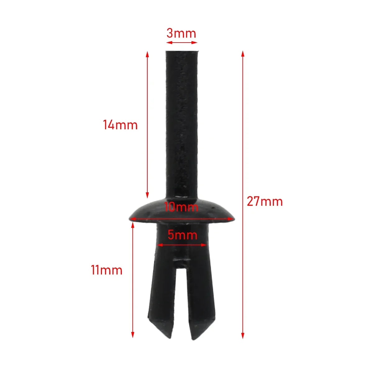 10-500PCS Wheel Arch Liner Push Rivet Car Fender Liner Rivet Expanding Clip For BMW E90 E91 E92 E93 E46 E36 E39 E34 X1 X5 X6 Z1