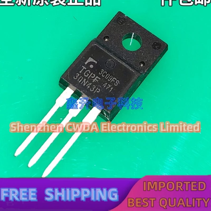 10PCS-20PCS  TGPF30N43P TO-220F 30N43P  In Stock Can Be Purchased