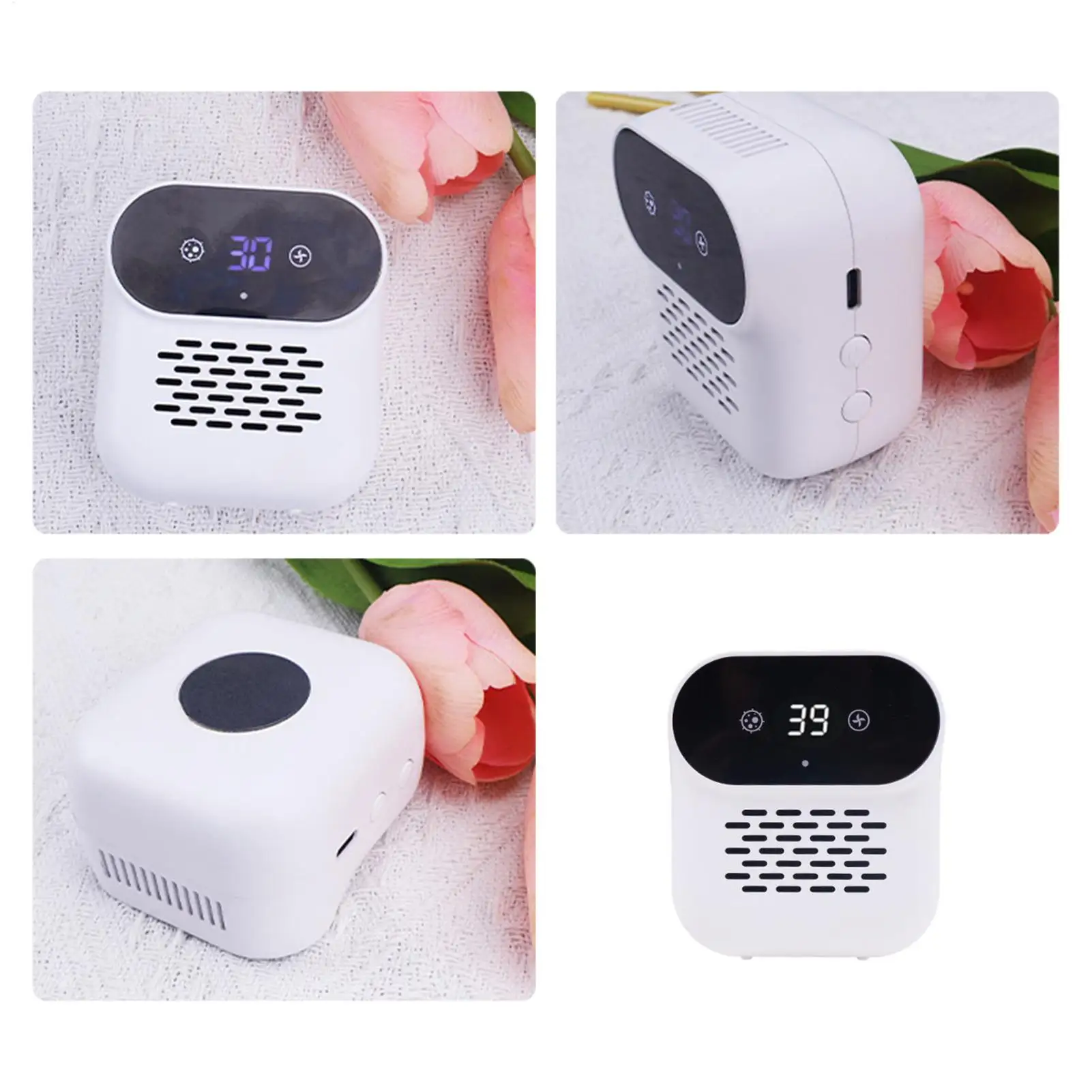 Fridge Odor Eliminator 3 Modes Long-Lasting Magnetic Reusable Freshener Deodorizer Odor Eliminator For Home Kitchen Freezer