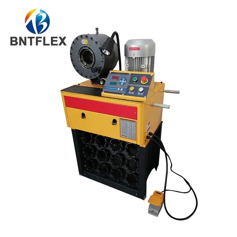 For Automatic Hydraulic Rubber Hose Crimping Machine 380V/220V 1 Year Warranty Long Service Life