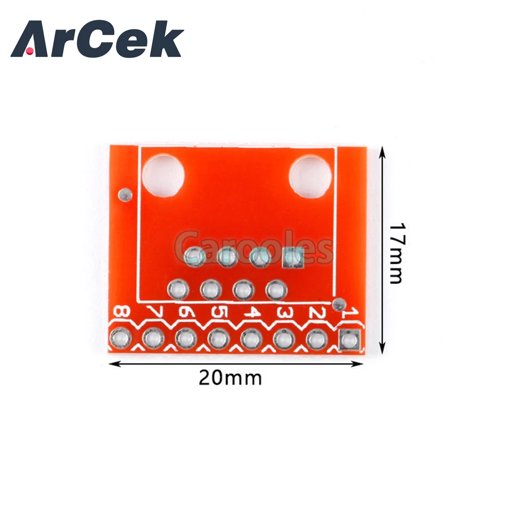 5pcs RJ45 Breakout Board Module RJ45 to DIP Adapter Plate Board Connector DIY Electronics for Arduino