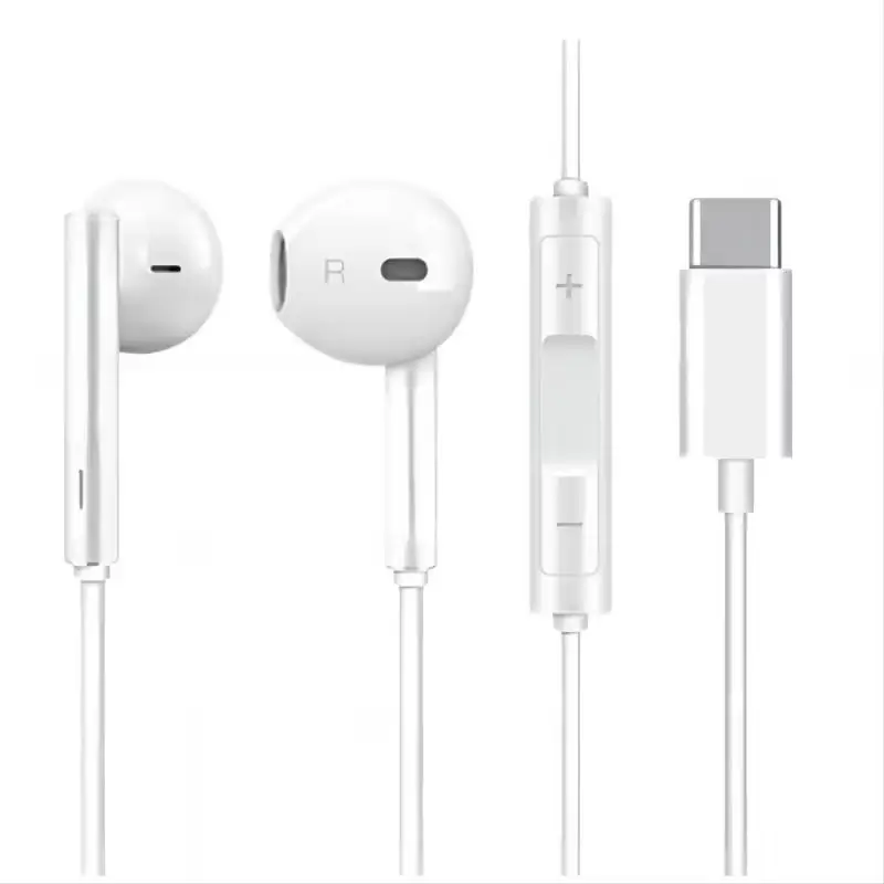 Original HW CM33 Type-c Wired Earphone Volume Control In Ear Sports Headset With Mic For Huawei P50 P40 P30 Pro Mate 20 Nova